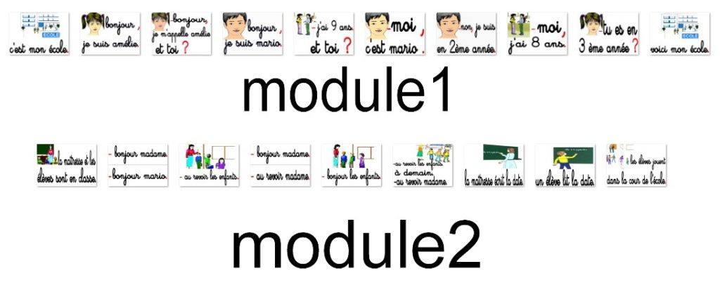 modules 1 et 2 