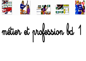 Métier et profession bd1