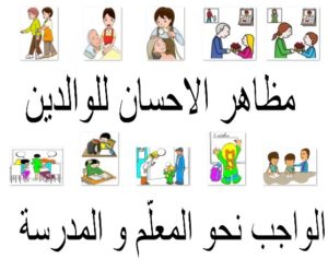 مظاهر الاحسان للوالدين