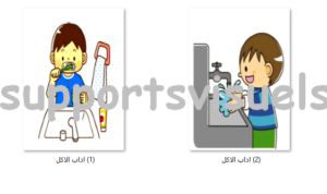 اداب الاكل